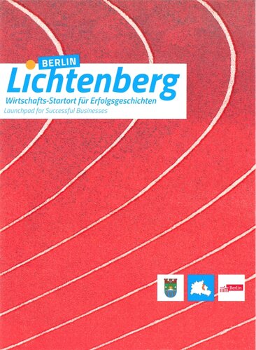 Broschüre „Berlin-Lichtenberg: Wirtschafts-Startort für Erfolgsgeschichten" 